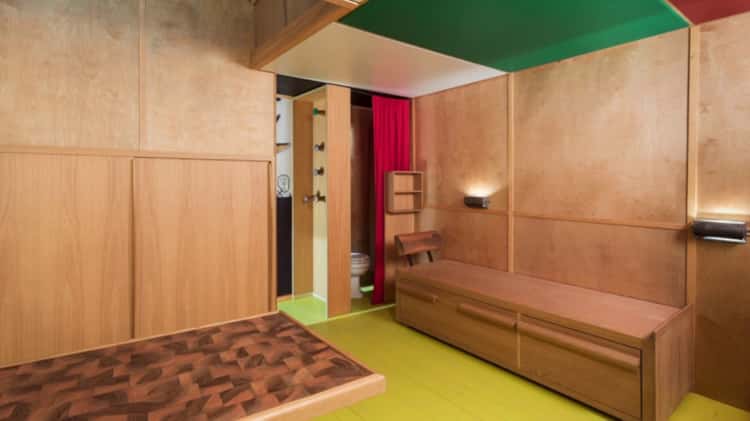 Le Corbusier's Cabanon - the interior 1:1