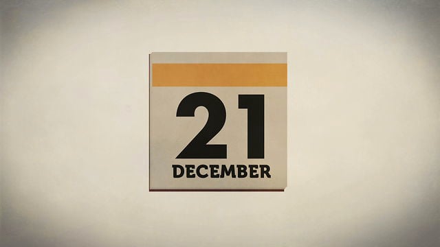 merry christmas - video greeting card