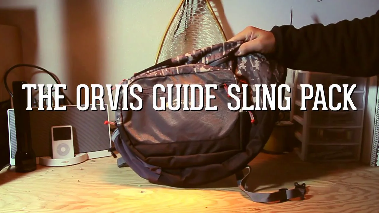 Orvis Guide Sling Pack Review on Vimeo