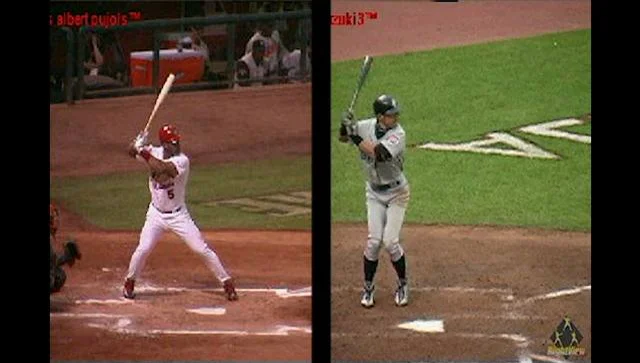 Photos of Albert Pujols' Swing