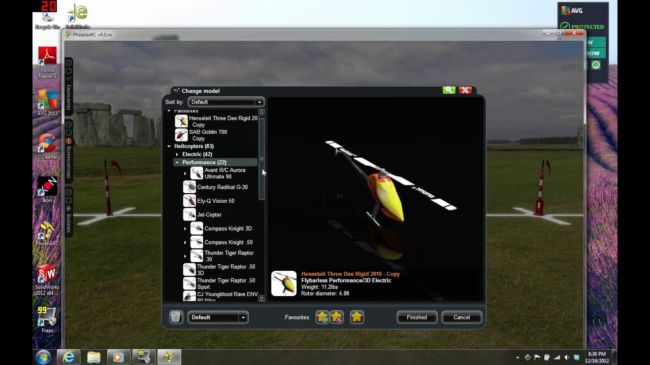 RCHN Pheonix Sim - Adding Models