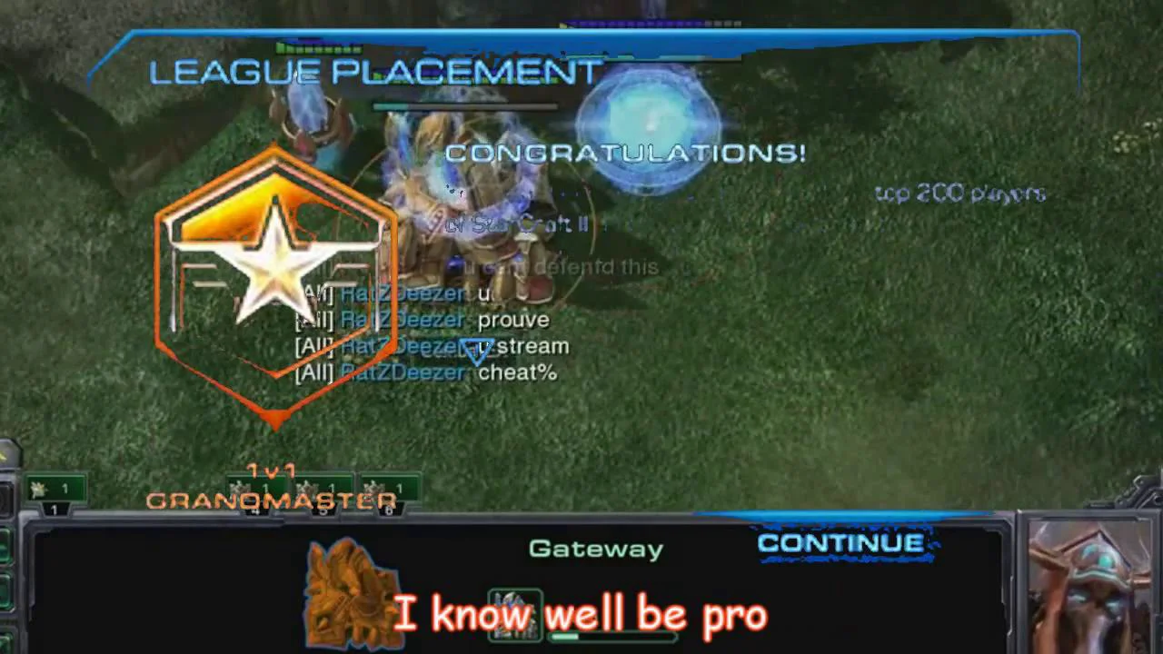 I'm Gold league in the streets but a Grandmaster in bed. : r/starcraft