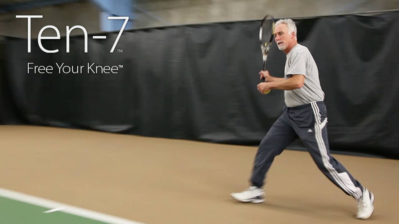 Knee Pain Relief with the Ten7 by Mike Tammen Tennis Pro on Vimeo