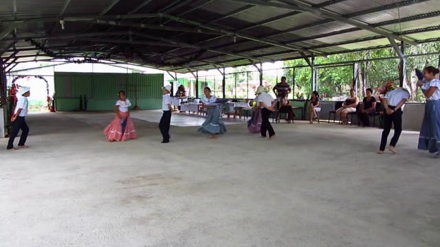 4th and 5th Graders, Traditional Costa Rican Dance, Sonafluca Elem. School