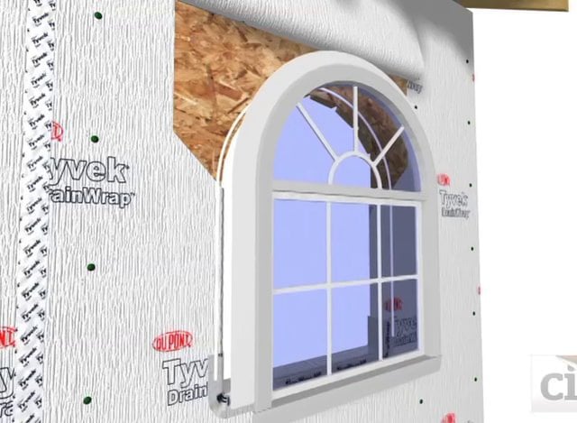 Tyvek Flex Wrap, Windows, Doors