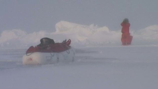 Swimming at the North Pole