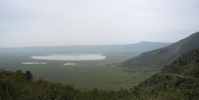 Ngorongoro Conservation Area, The view of the crater - La vue depuis ...