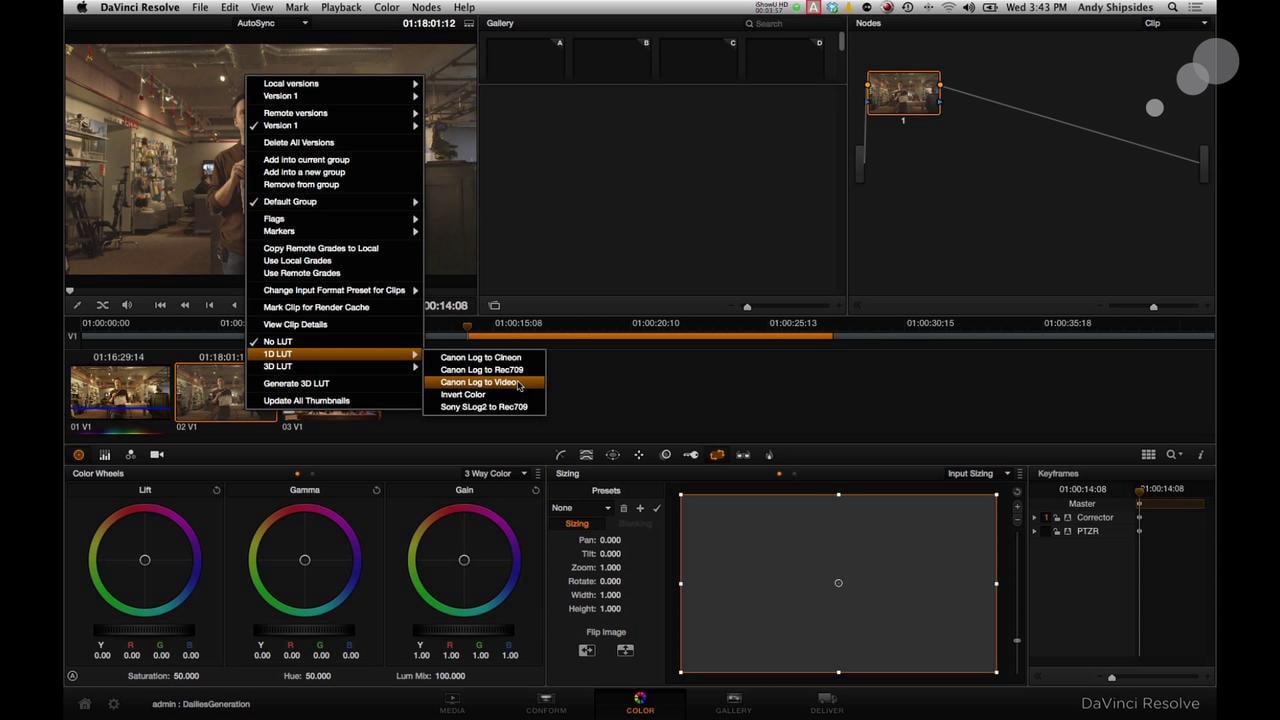 Где хранятся проекты davinci resolve