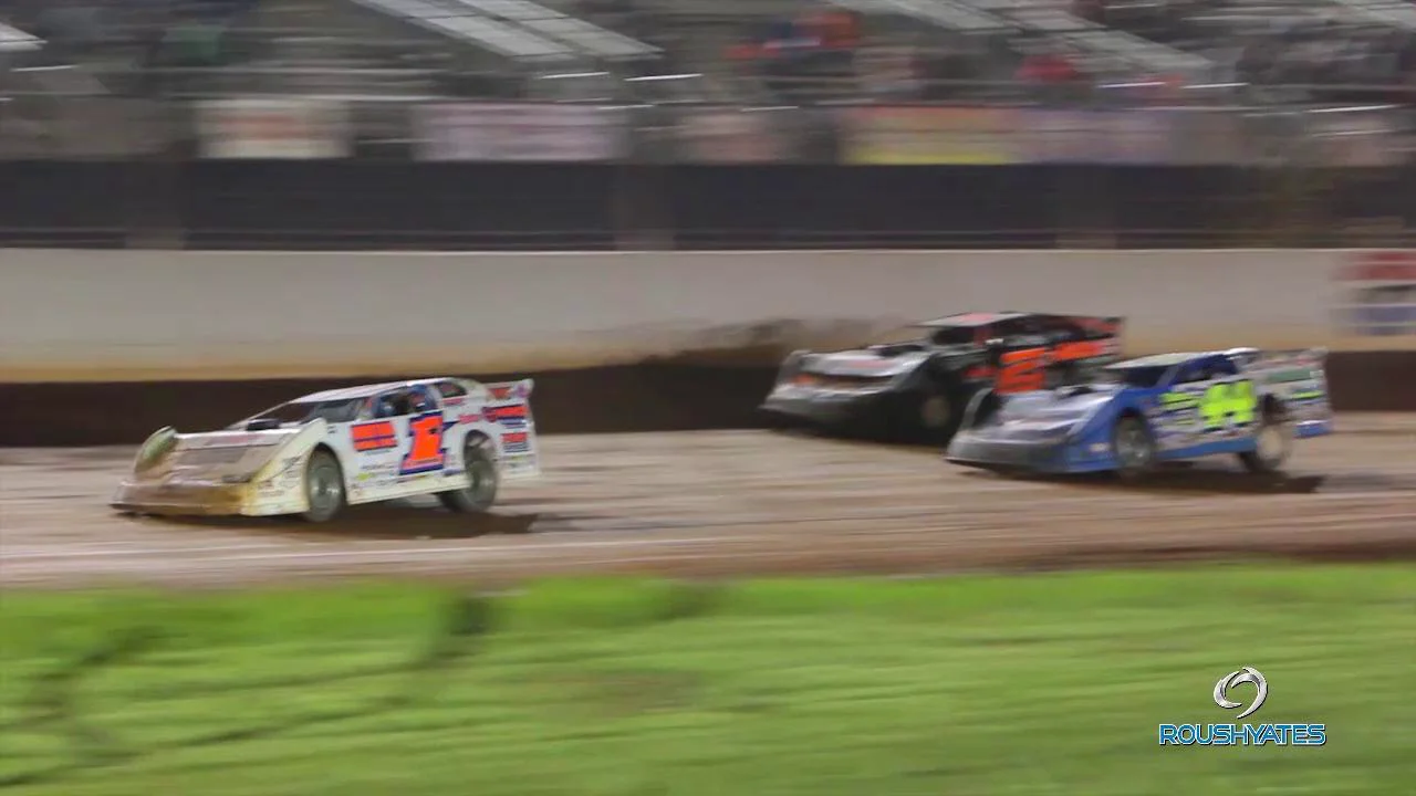 2012 Chub Frank Dirt Late Model Racing Action on Vimeo
