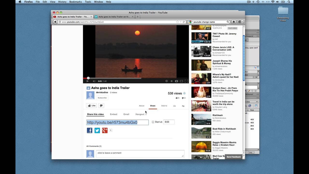 How to Embed Video into a site on Vimeo