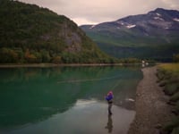 Salmon Fly Fishing with Ida and Ole