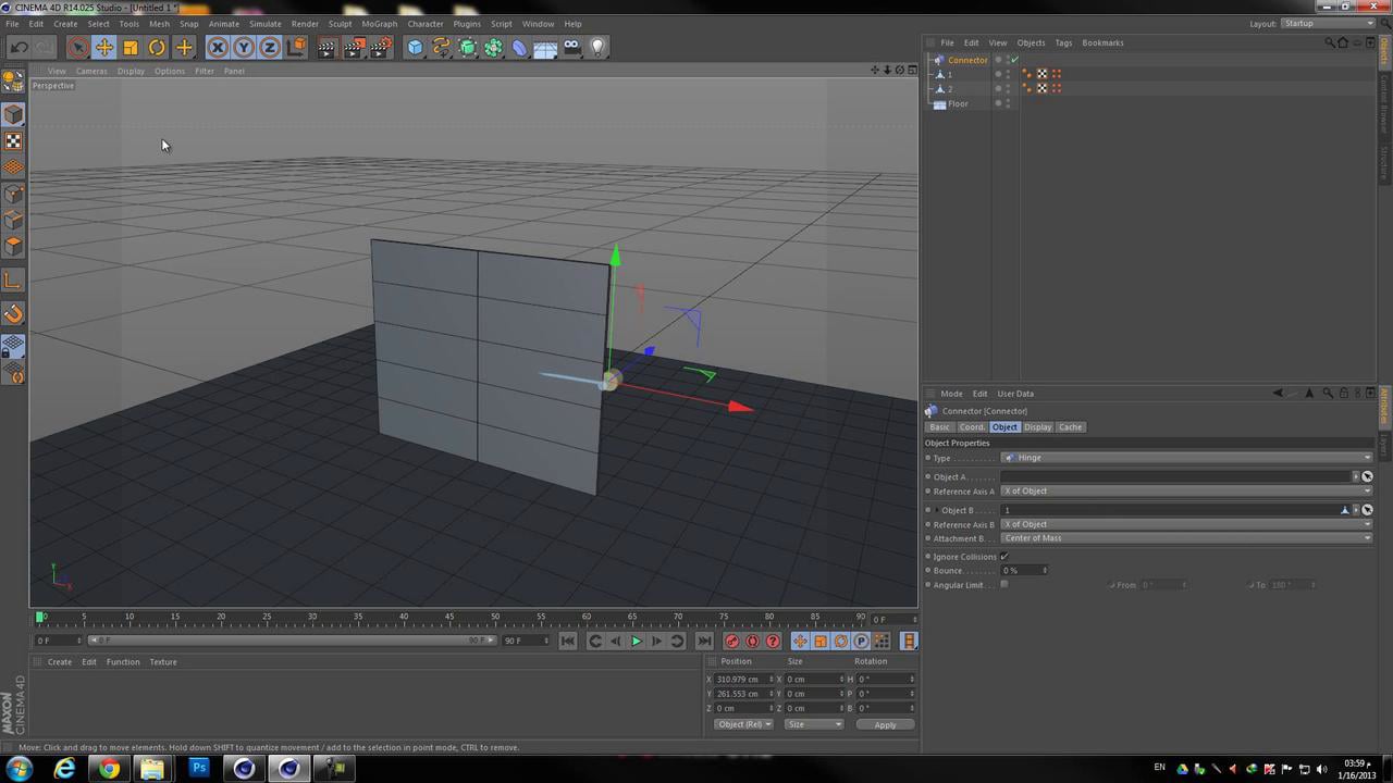 Dynamics On Cinema 4d Dynamics Tutorial Part 1 On Vimeo