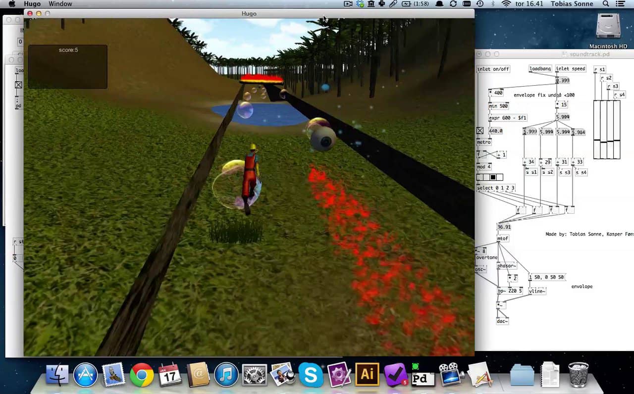 Fun with Unity 3D & Pure Data on Vimeo