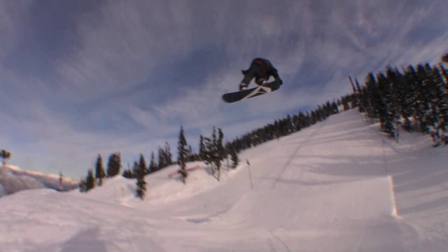 Zach Stone on Blackcomb