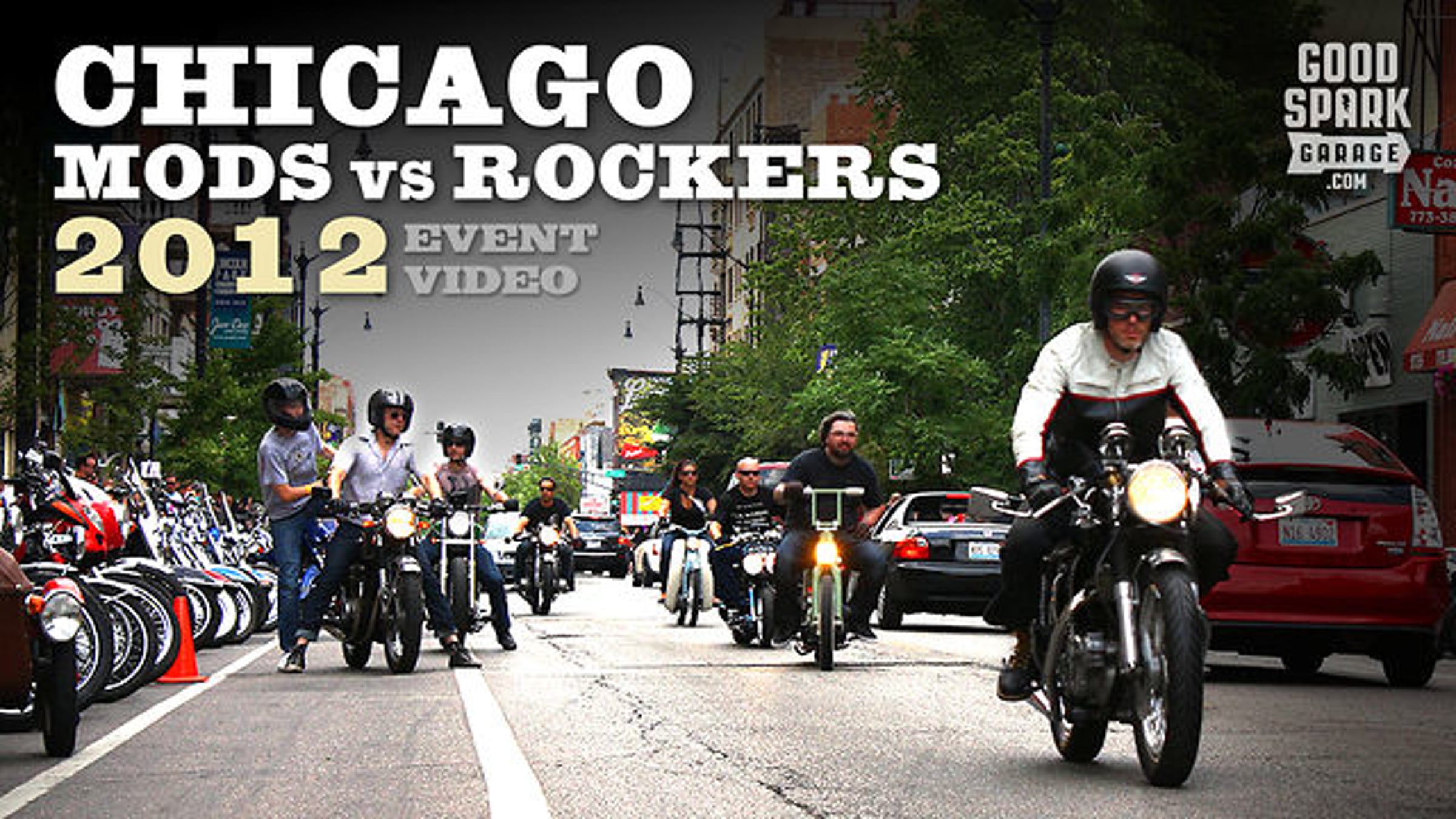 Chicago Mods vs Rockers 2012 : Motorcycle and Scooter Rally