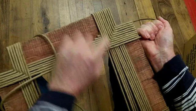 How to weave a rush seat - FineWoodworking