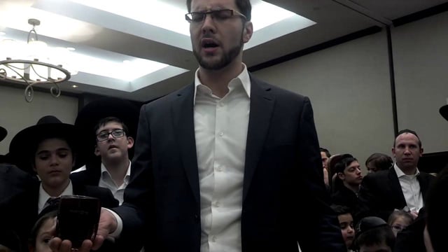Havdalah at the 2013 Yeshiva of Waterbury Alumni Retreat