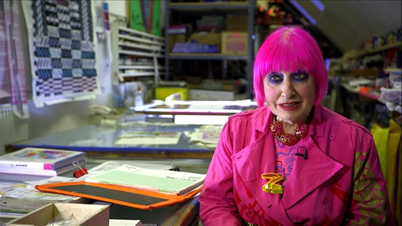 Zandra Rhodes Digital Study Collection: Zandra's first