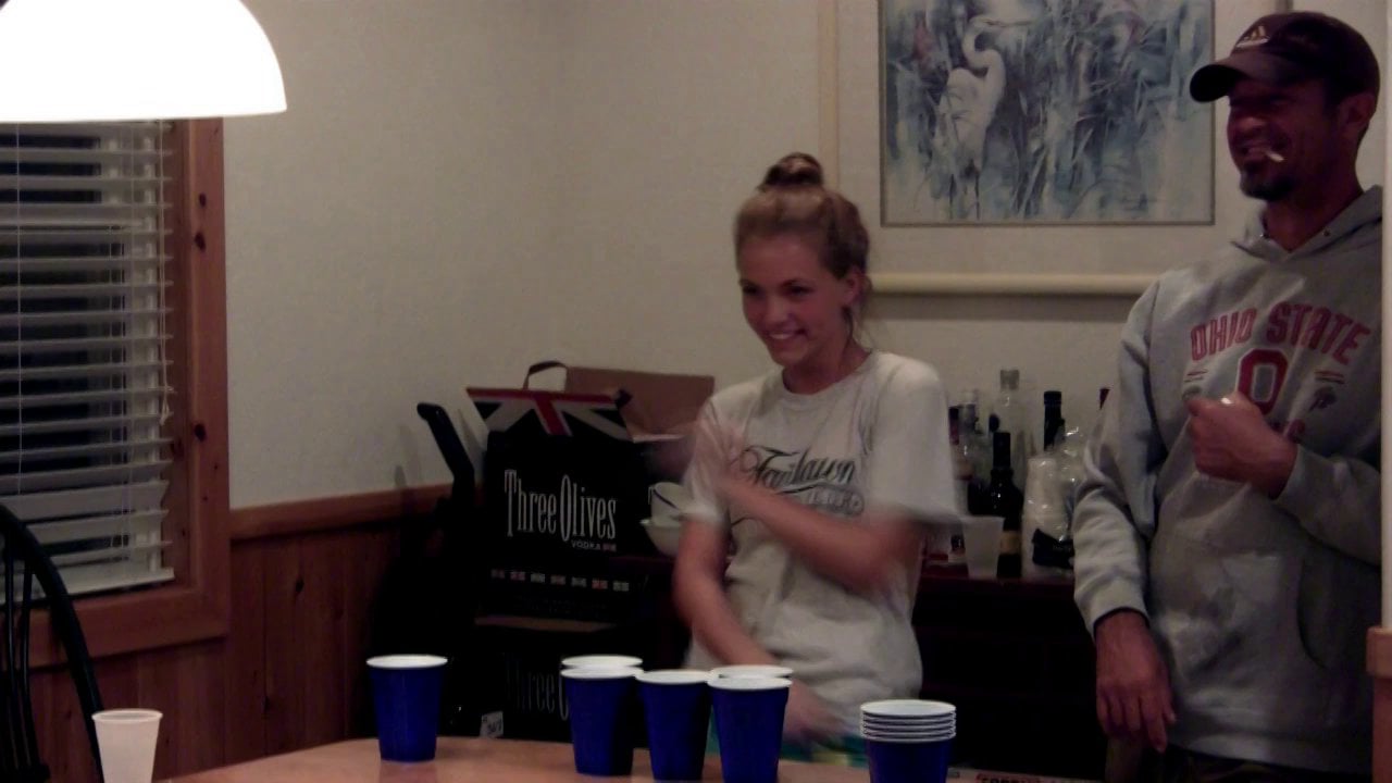 beer pong distraction