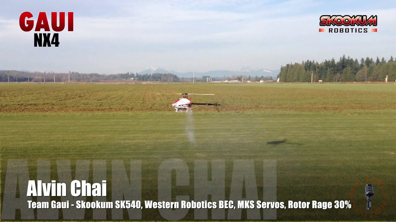 Alvin Chai - Gaui NX4