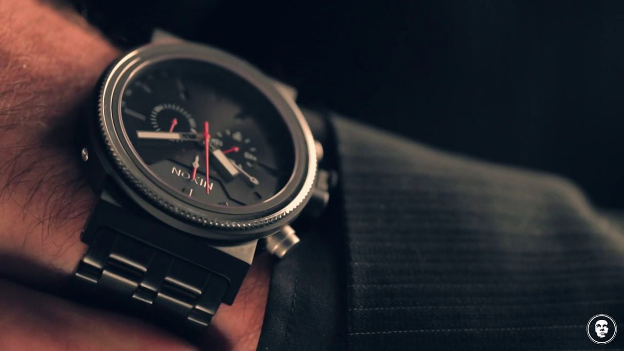 TEMPUS FUJIT NIXON WATCH THE TRADER