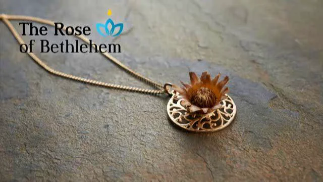 The blessing flower on sale necklace