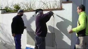 Renovació d'una seixantena de plaques de carrers