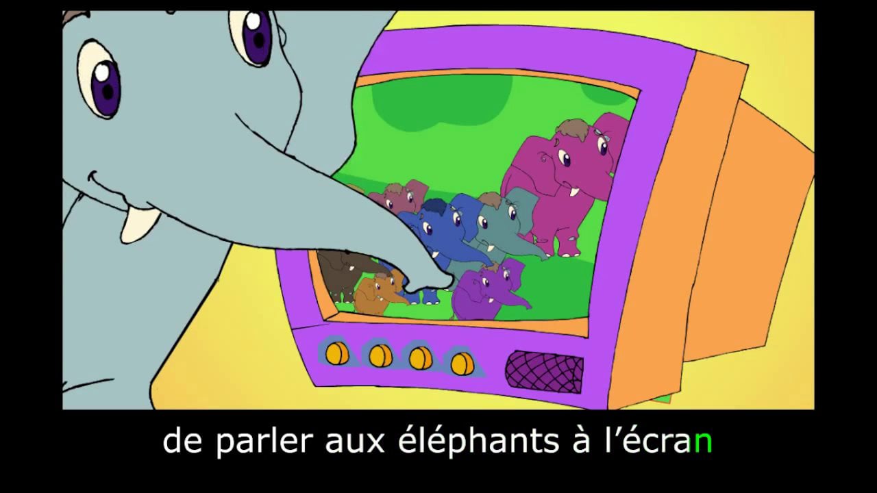 Rosa Goes to the City Learn French with subtitles Story for Children