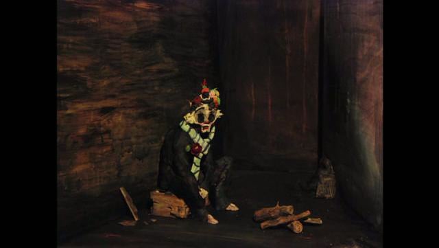 claymation short animation - hobo clown
