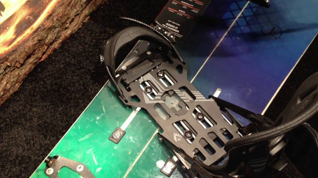 Burton Landlord splitboard with Spark R&D binding and Voile