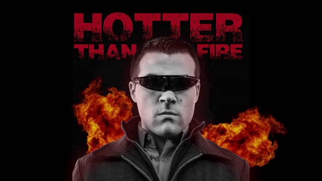 hotter than fire - typography animation