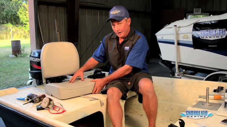 How to Install a Fishing Chair/Boat Seat on Vimeo