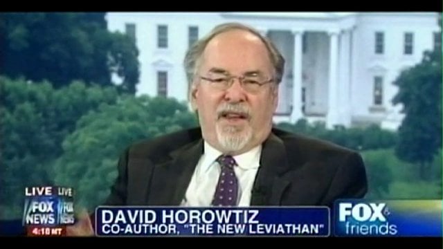 David Horowitz on Fox & Friends discussing The New Leviathan