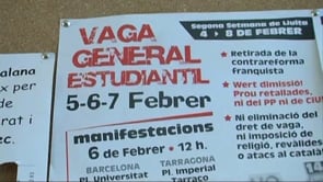 Primer dia de Vaga General Estudiantil