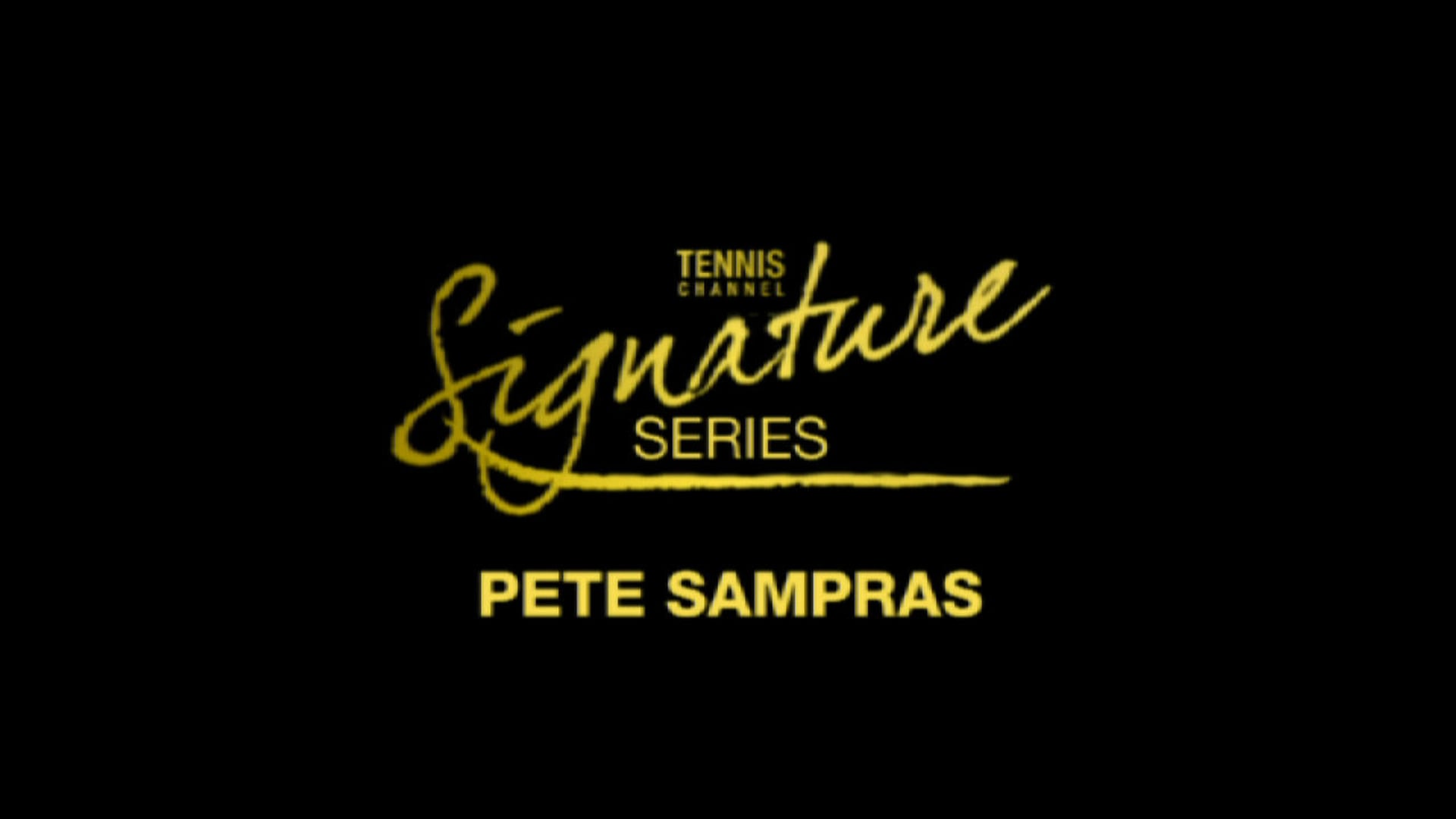 Signature Series: Pete Sampras