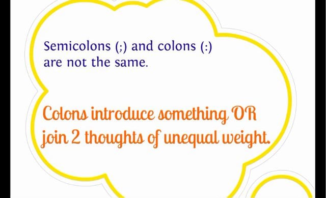 Punctuation: How to use colons and semicolons | WriteCheck on Vimeo