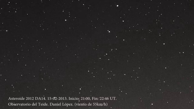 Asteroid 2012 DA14 Passes the Earth