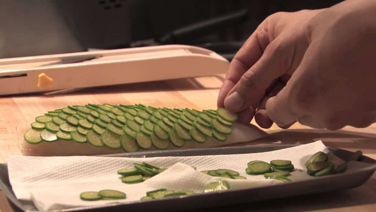 The Art of Sous Vide Turbot with Zucchini Flower and Saffron Nage on
