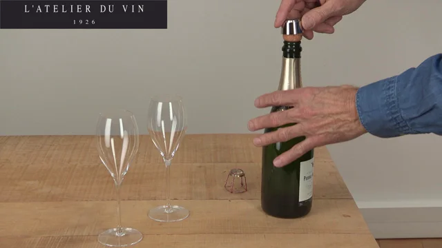Atelier du vin Tire-bouchon à champagne et vins pétillants - Pince à bouchon