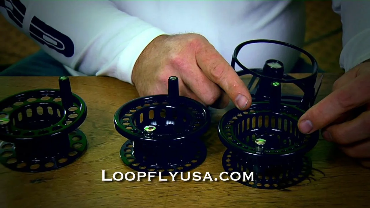 LOOP EVOTEC FLY REELS Interchangeable Spool Sizes on Vimeo