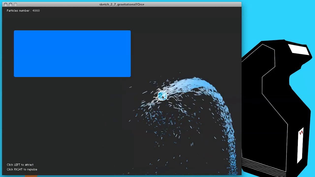 01 water particles nature of code processing on vimeo