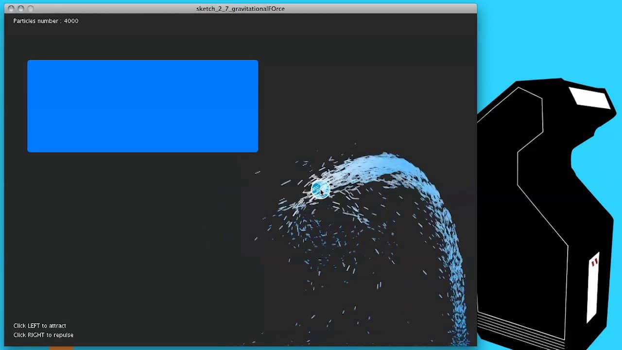 01 water particles nature of code processing on vimeo