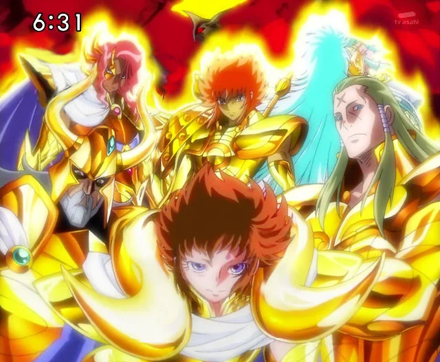 Saint Seiya Omega A Shadow Approaches! The Gold Saints That Protect Athena!  - Watch on Crunchyroll