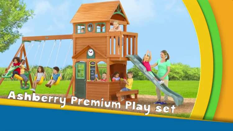 Ashberry 2 2024 swing set