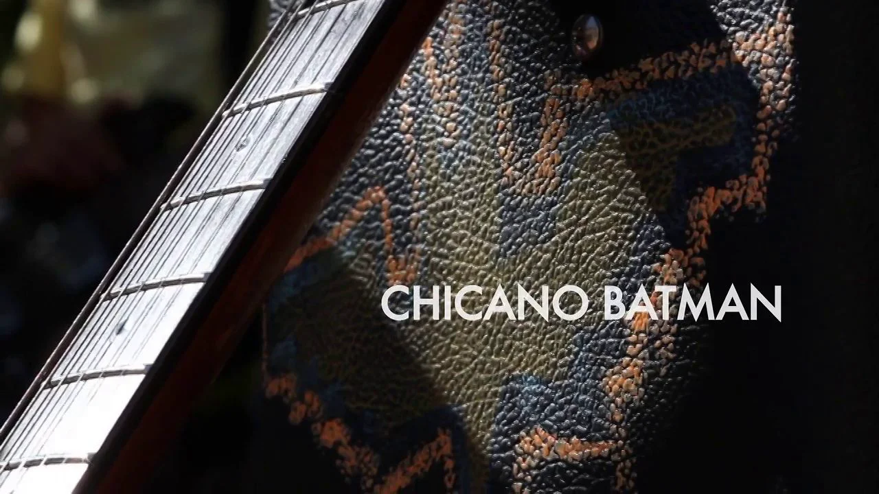 ESP BATMAN バットマン ギター Chicano Batman Joven Navegante Video