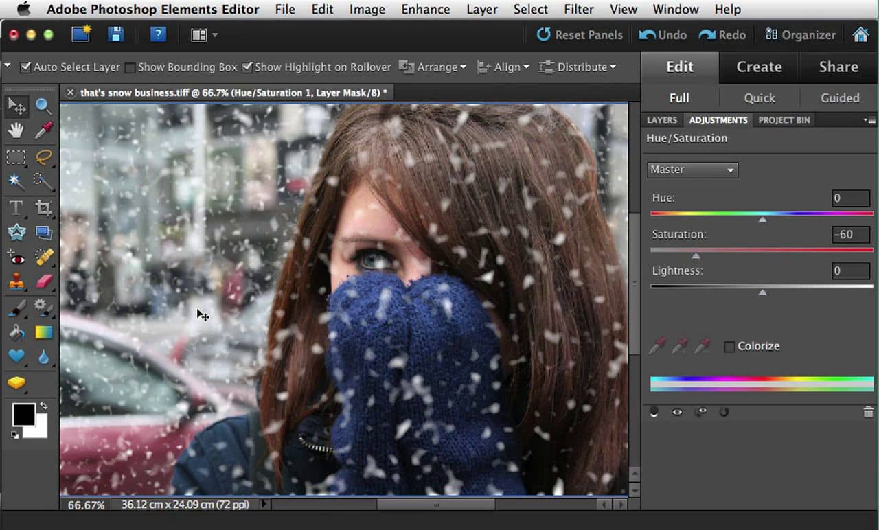 Creating a snow effect in Photoshop Elements 10 on Vimeo