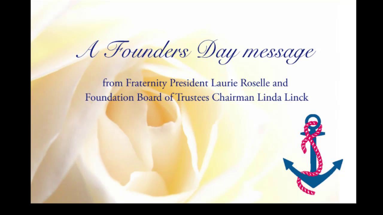 2013 Founders Day Message on Vimeo