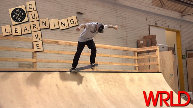 Learning Curve Mike Franklin Backside Krooked Grinds on Transition from World Industries