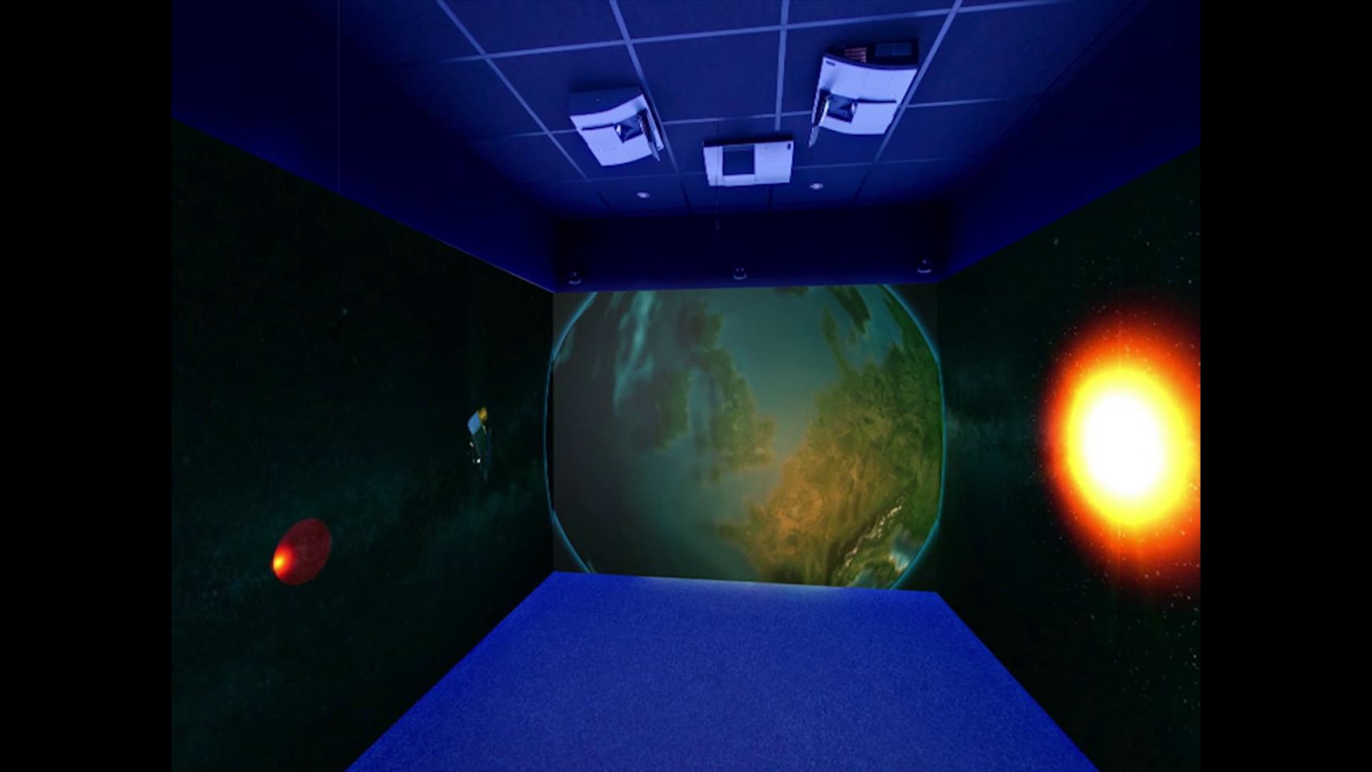 CoutsRetailCommunication - VR CAVE built by R&B