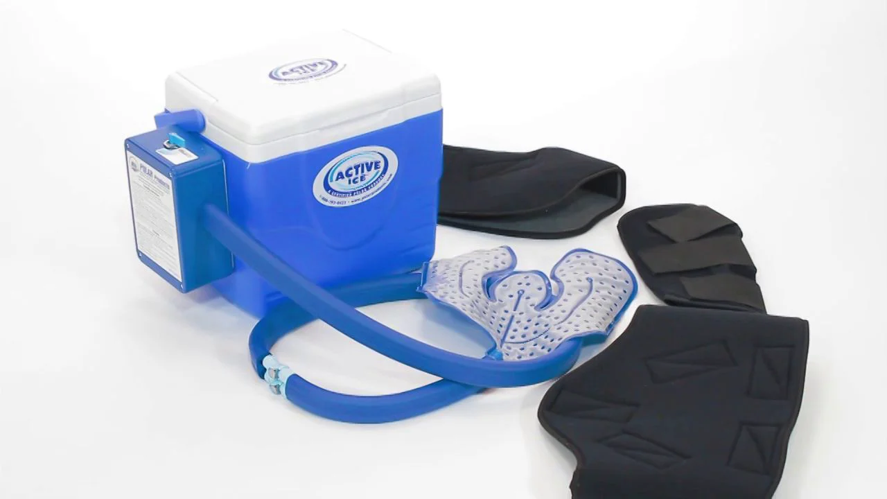 Polar active ice cold therapy system